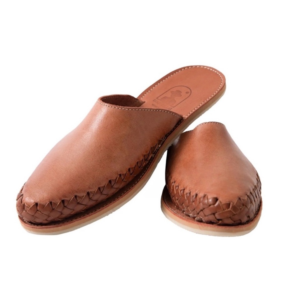 Dandy Del Mar Sayulita Leather Slides Mules Sandals Women 8 Anthropologie
